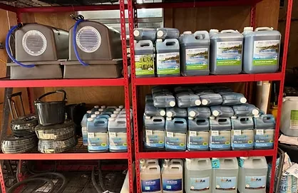 Natural biological pond treatment and aeration